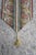 Vintage French Baroque Woven Tapestry Table Runner Acanthus Leaf Gold Tassel For Sale - Image 4 of 9