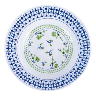 Floral Cache Pot Melamine Soup/Cereal Bowls, Set of 4 For Sale