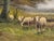 Late 19th Century Late 19th Century A. Millrose Pastoral Landscape Oil Painting With Sheep, C. 1880–1900 For Sale - Image 5 of 9