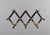 Mid-Century Modern AT4 Wall Coat Rack by by Luigi Caccia Dominioni for Azucena, 1950s For Sale - Image 3 of 8