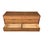 Mid-Century Modern Walnut 6-Drawer Credenza With Integrated Wood Pulls For Sale - Image 9 of 11