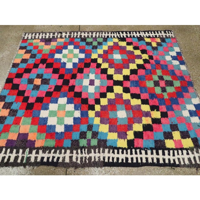 Textile Galerie Shabab Collection Mid-20th Century Persian Flatweave Kilim Rug For Sale - Image 7 of 9