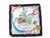 Hermes Paris Carre 90 Le Timbalier Black Border Silk Scarf NWT & Box For Sale - Image 11 of 13