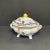 Late 20th Century Italian Blue Carnation Covered Bowl For Sale - Image 10 of 10