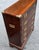 Pair of Campaign Style Mahogany Foyer Chests With Brass Recessed Hardware, Late 20th Century For Sale - Image 4 of 10