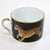 Ceramic 1980s Lynn Chase Jaguar Jungle Flat Cup and Saucer For Sale - Image 7 of 9