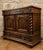 19th Century Carved Wooden Trouser Cabinet with Twisted Columns and Marble Top For Sale - Image 4 of 6