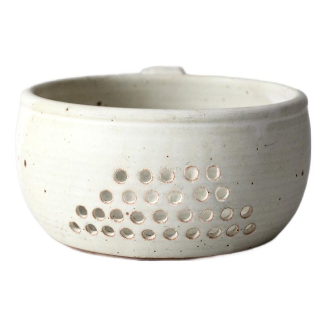 Vintage Handmade Studio Pottery Berry Bowl For Sale