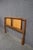 Mid-Century Walnut Queen Headboard With Cane Panels For Sale - Image 4 of 8
