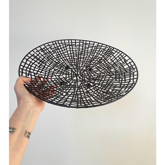 1970s 1970s Brutalist Welded Fruit Bowl For Sale - Image 5 of 5