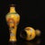 Late 20th Century Pair of Yellow Cloisonné Enamel Dragon and Phoenix Vases For Sale - Image 4 of 9