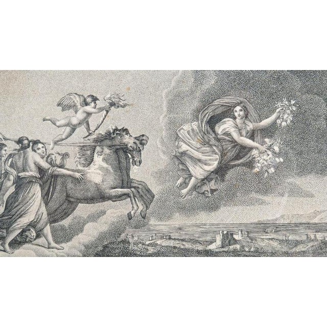 Paper Framed Perpetual Calendar by G. Regni and Gautier, 1800 For Sale - Image 7 of 9