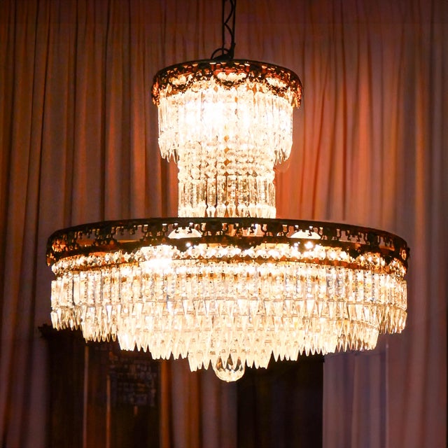 Antique Empire Hanging Lamp, 1960s For Sale - Image 10 of 13