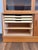 Mid 20th Century Mid 20th Century Danish Modern Teak Bookcase & Display Cabinet by Poul Hundevad With Sliding Glass Doors For Sale - Image 5 of 10