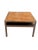 Mid-Century Modern Mid-Century John Widdicomb Walnut Square Cocktail Table With Open Shelf For Sale - Image 3 of 18
