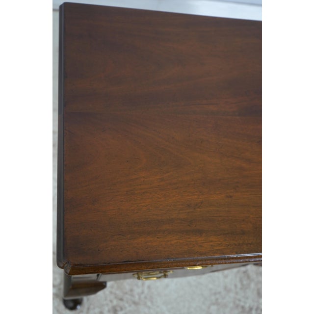 Kittinger Historic Newport Mahogany Lowboy For Sale - Image 12 of 18