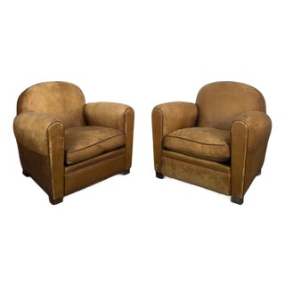 Club Chairs, 1930s, Set of 2 For Sale