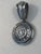 Contemporary Vintage Art Deco Sterling Crystal Pendant For Sale - Image 3 of 9