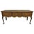 Brown Mid 18th Century Queen Anne Oak Dresser Base or Server For Sale - Image 8 of 11