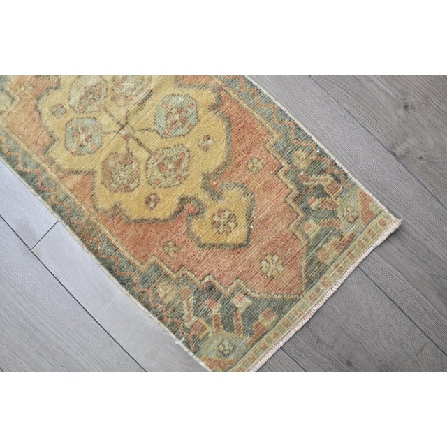 1960s 1960s Tribal Floor Wool Rug For Sale - Image 5 of 6