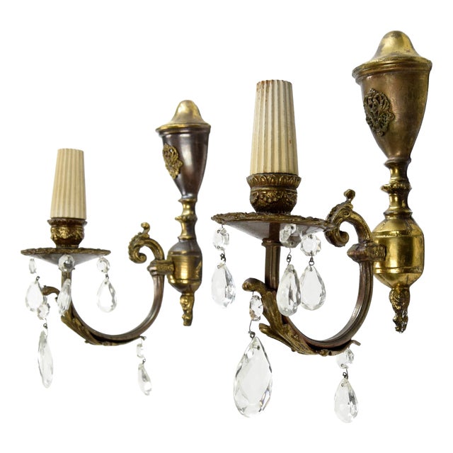 Vintage Wall Lamps, Set of 2 For Sale