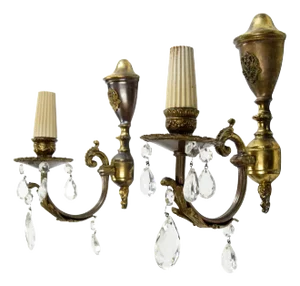 Vintage Wall Lamps, Set of 2