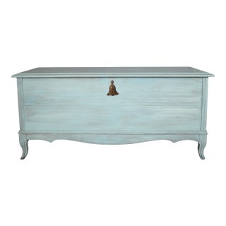 1950s Frenchy Cedar Lined Trunk For Sale