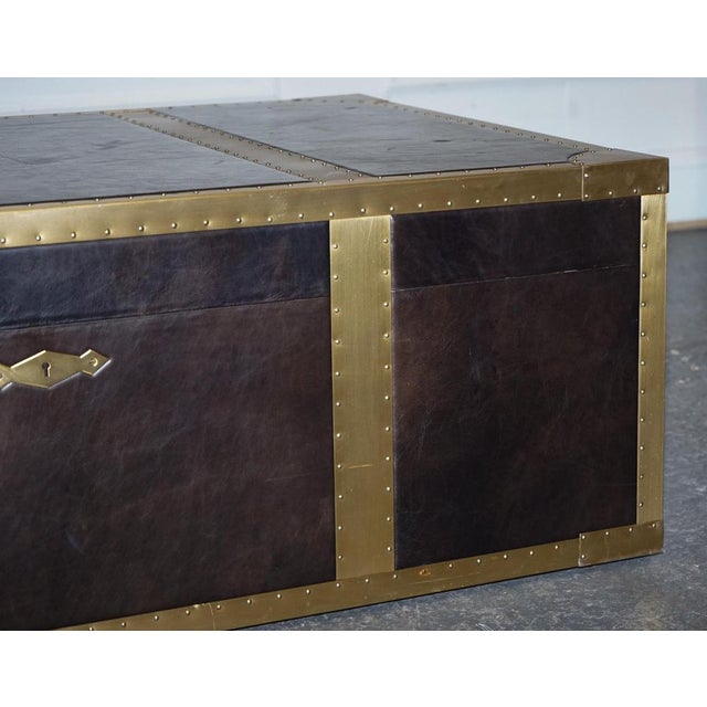 Cumberland Coffee Table with Red Velvet Lining from Timothy Oulton For Sale - Image 16 of 18