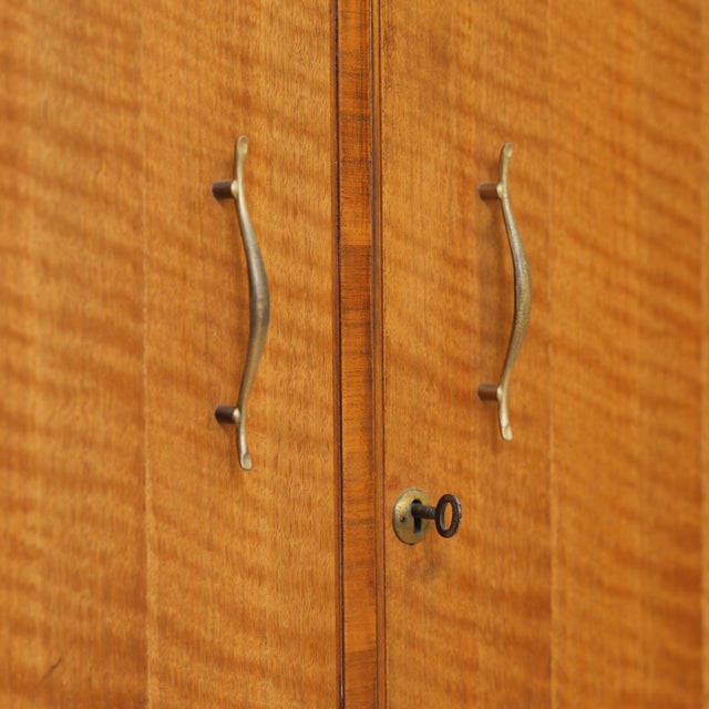 Mid Century Armoire by Alfred Cox, 1950s For Sale - Image 9 of 10