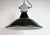 Metal Industrial Black Enamel Pendant Lamp from Elektrosvit, 1960s For Sale - Image 7 of 18