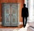 Folk Art Painted Wardrobe in Fir, 1808 For Sale - Image 17 of 18