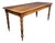 French Dining Table in Cherry Wood For Sale