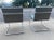 Late 20th Century Thonet Tubular Chrome Brno Chairs by Mies Van Der Rohe For Sale - Image 11 of 13