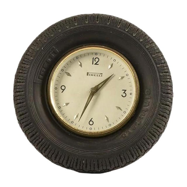 Mid-Century Table Clock from Pirelli For Sale - Image 10 of 10