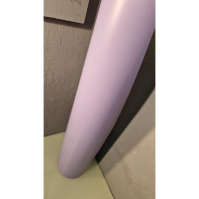 Floor Mirror in Lilac Color For Sale - Image 9 of 16
