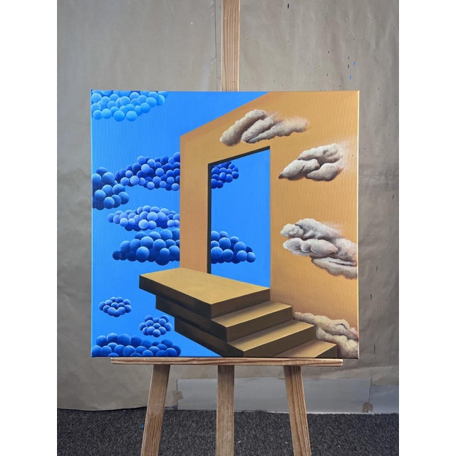 Early 21st Century Marta Rynkiewicz, Composition No 2: The Lightness, Acrylic on Canvas, 2025 For Sale - Image 5 of 6