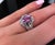 Late 20th Century 2.02ct Gia Ceylon No Heat Pink Sapphire 1.00ct Diamond Platinum Ring Size 5.25 For Sale - Image 18 of 18
