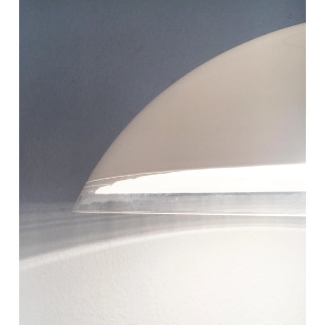 White Vintage Italian Model Bella di Notte Pendant Lamp by Franco Bresciani for Guzzini, 1970s For Sale - Image 8 of 18