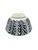 Ceramic Japanese Hand Painted Blue & White Porcelain Soup Bowls With Botanical Leaf Pattern - Set of 6 For Sale - Image 7 of 10