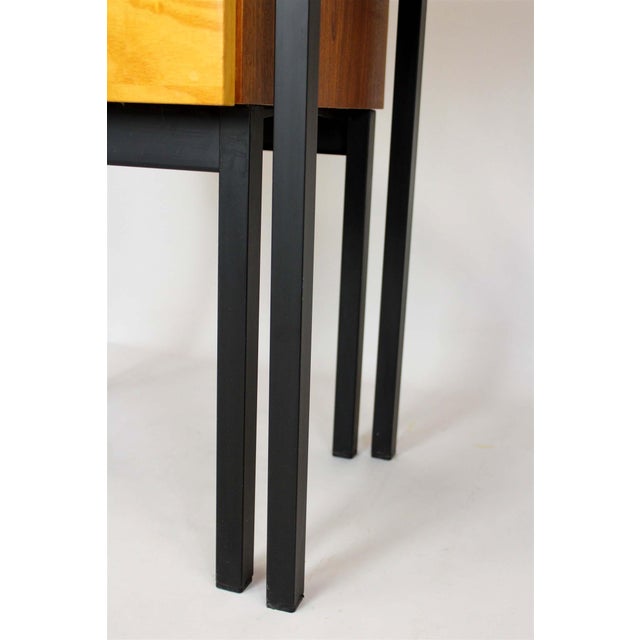 Mid-Century Modular Ash Desk with Mirror from Up Zavody, Czechoslovakia, 1970s For Sale - Image 11 of 18