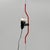 1970s Italian Red Floor-to-Ceiling Lamp Parentesi by Achille Castiglioni and Pio Manzù for Flos, 1970s For Sale - Image 5 of 16