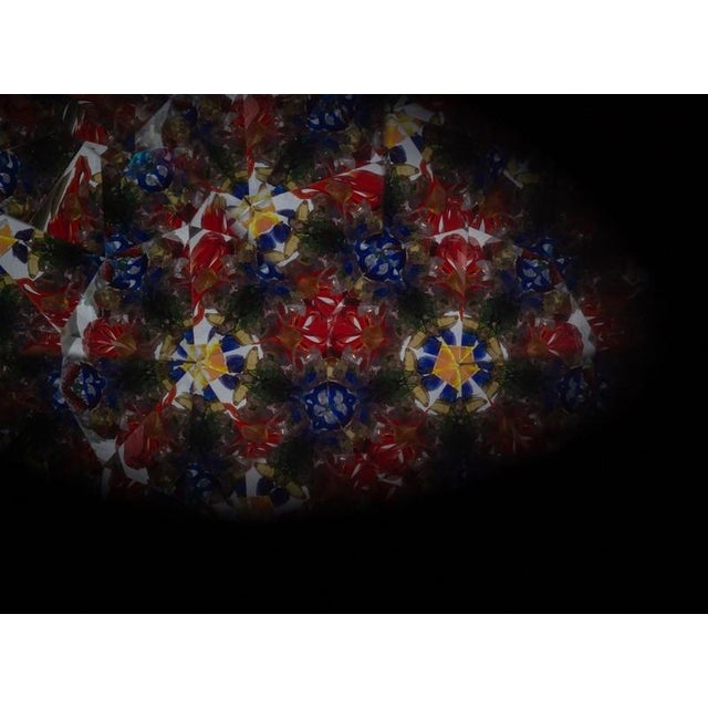 Rare Windseye Studio Slag Glass & Copper Kaleidoscope Doug Johnson For Sale - Image 10 of 12