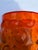 Glass 1960s Blenko Tangerine Bubble Glass Vase For Sale - Image 7 of 7