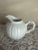 White Vintage White Porcelain Paris Royal Coral & Sea Urchin Small Pitcher/Creamer For Sale - Image 8 of 9