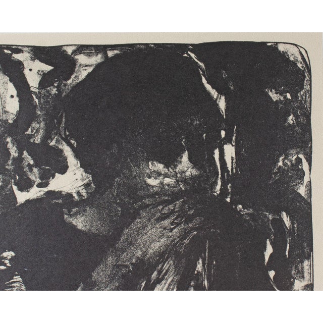 “Silence” Abstract Lithograph Print by Joan Farrar For Sale - Image 9 of 9