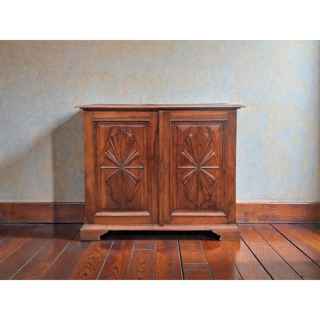 Italian Piedmontese Walnut Sideboard For Sale - Image 5 of 11