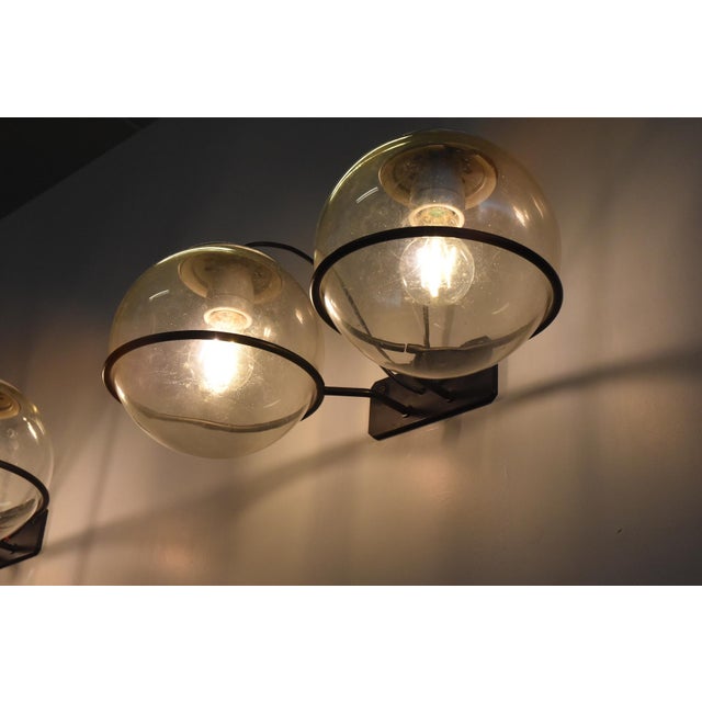 Model 238/2 Wall Lamps by Gino Sarfatti for Arteluce Italia, 1960s, Set of 2 For Sale - Image 11 of 16