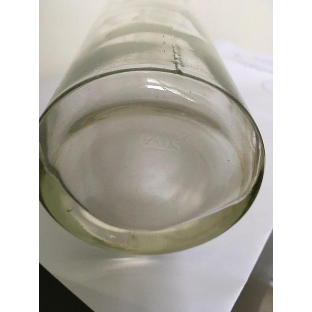 Clear Glass Bottle attributed to Siva Tuscany for Poggi, Italy, 1930s For Sale - Image 14 of 18