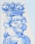 Vintage Hand Painted Portuguese Decor 4-Tile Azulejos "Cherub " Signed Lisboa For Sale - Image 4 of 9