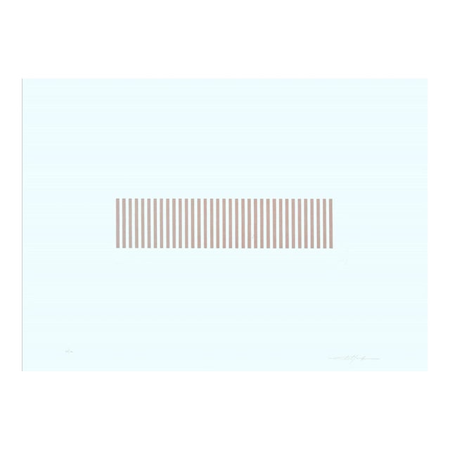 Grammature Di Colore (Color Weight) - Original Etching by Elio Marchegiani-1970s 1970s For Sale